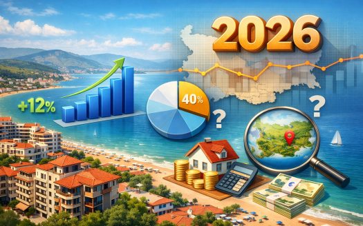 Цены на недвижимость в Болгарии 2026 — рынок недвижимости у моря, аналитика и рост цен
