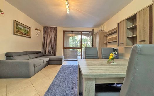 Двухкомнатная квартира с выходом на зелёную территорию — Cascadas Family Resort, Солнечный берег ID: 84866