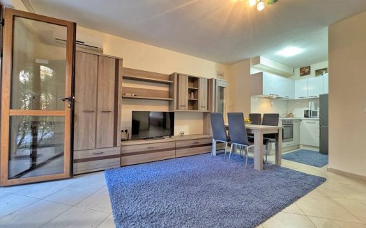 Двухкомнатная квартира с выходом на зелёную территорию — Cascadas Family Resort, Солнечный берег ID: 84866