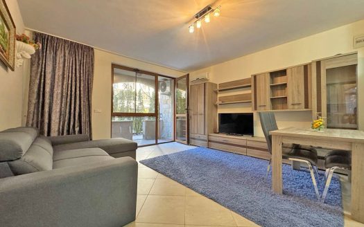 Двухкомнатная квартира с выходом на зелёную территорию — Cascadas Family Resort, Солнечный берег ID: 84866