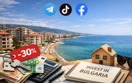 Недвижимость в Болгарии у моря со скидкой — апартаменты на побережье, инвестиции и выгодная покупка