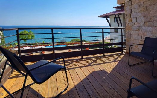 Трёхкомнатная квартира с прямым видом на море — комплекс «Dolce Vita 1», Святой Влас ID: 88676