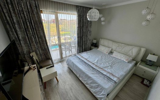 Трёхкомнатная квартира с видом на море — комплекс «Villa Florence», Святой Влас ID: 89229