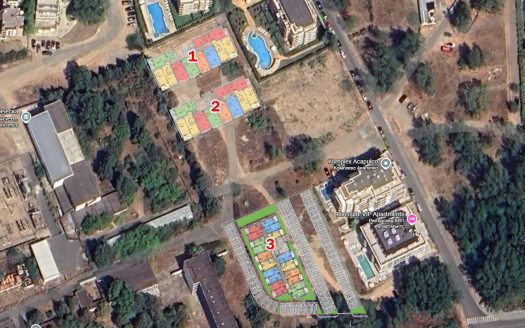 Двухкомнатная квартира без таксы — комплекс «La Mer Home 1», Солнечный берег ID: 90795