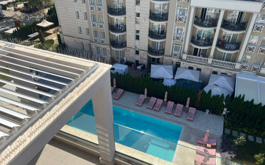 Студия с видом на бассейн — комплекс «J’Adore Secret Garden», Солнечный берег ID: 93126