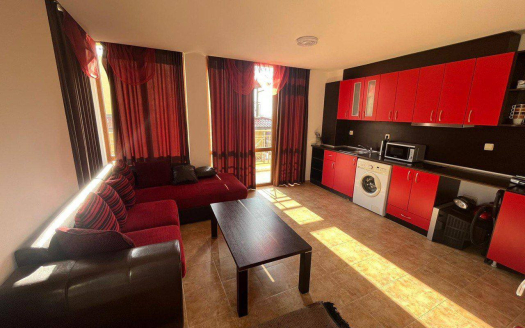 Двухкомнатная квартира с видом на море — комплекс «Siana 1», Святой Влас ID: 93549