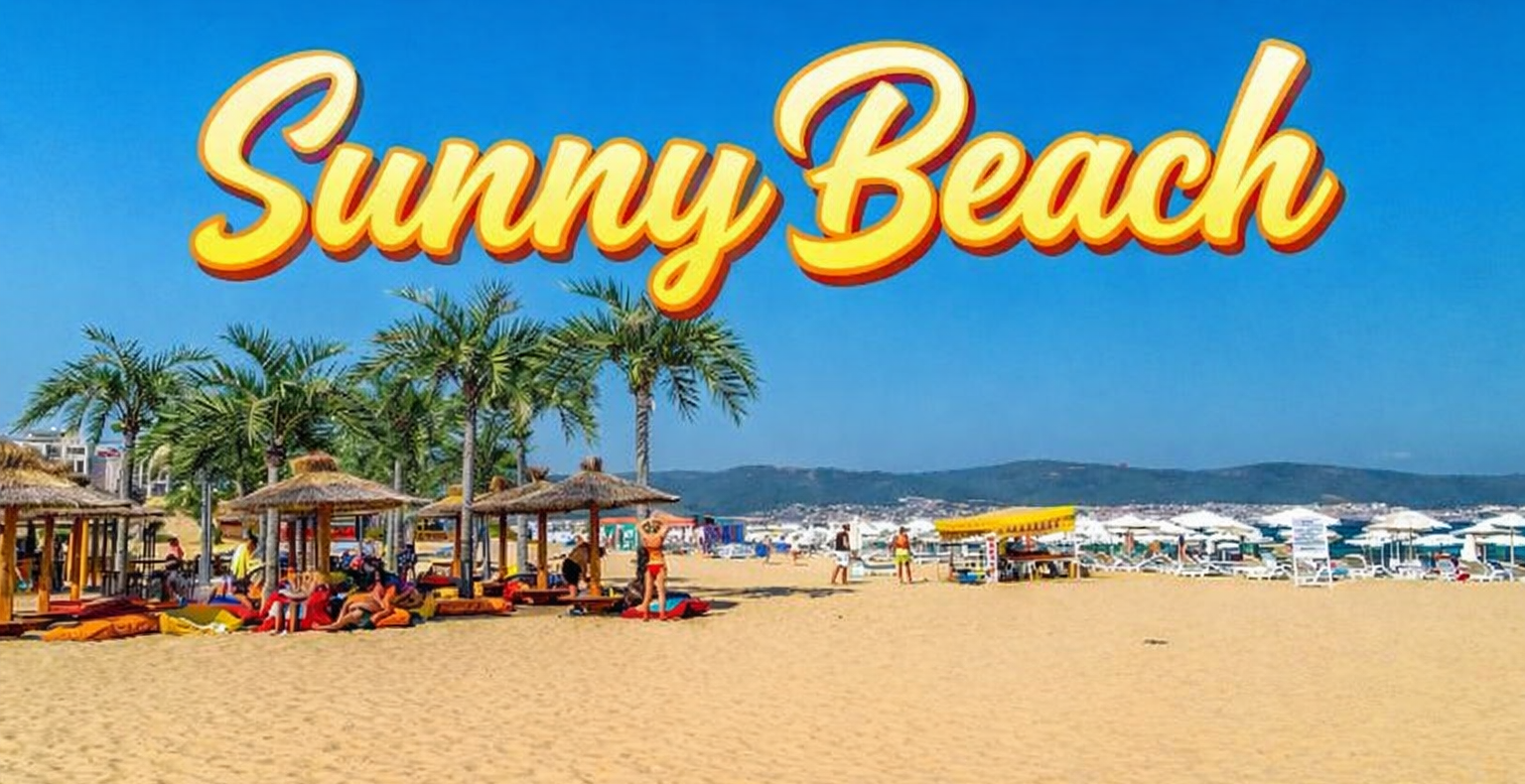 Солнечный берег Болгария пляж курорт фото отдых у моря