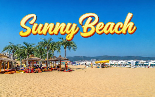 Солнечный берег Болгария пляж курорт фото отдых у моря