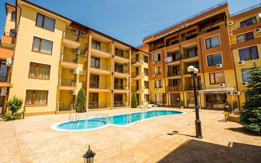 Двухкомнатная квартира с видом на море — комплекс «Siana 1», Святой Влас ID: 93549