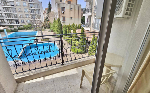 Двухкомнатная квартира с возможностью переделки в трёхкомнатную — комплекс «Dawn Park», Солнечный берег ID: 91468