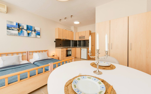 Студия с видом на бассейн — комплекс «Oasis», Равда ID: 92492