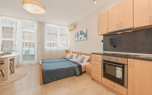 Студия с видом на бассейн — комплекс «Oasis», Равда ID: 92492