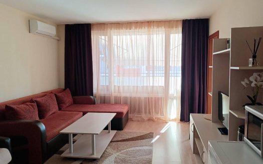 Двухкомнатная квартира с видом на море — комплекс «Panorama Fort Noks», Святой Влас ID: 89110