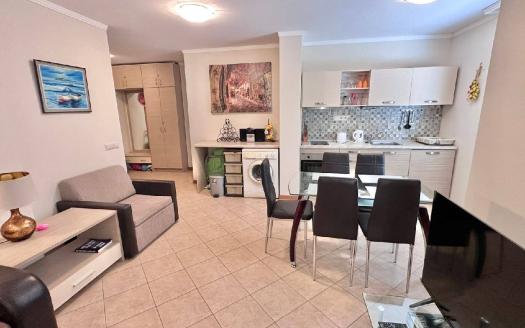 Трёхкомнатная квартира с двумя санузлами — комплекс «Royal Sun», Солнечный берег ID: 93389