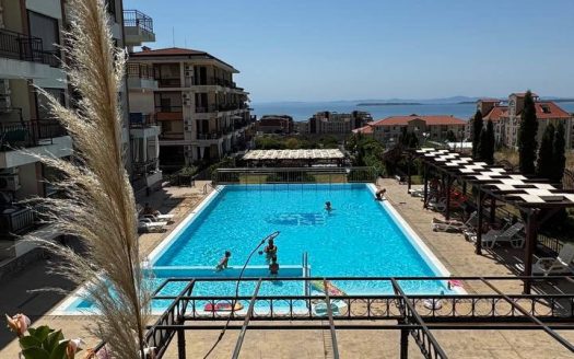 Двухкомнатная квартира с прямым видом на море и тёплым полом — комплекс «Macon», Святой Влас ID: 88749