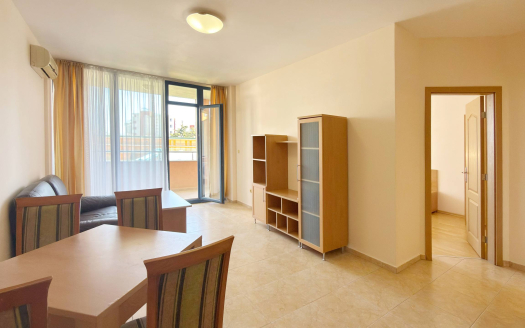 Двухкомнатная квартира с видом на бассейн — комплекс «Trakia», Солнечный берег ID: 90742