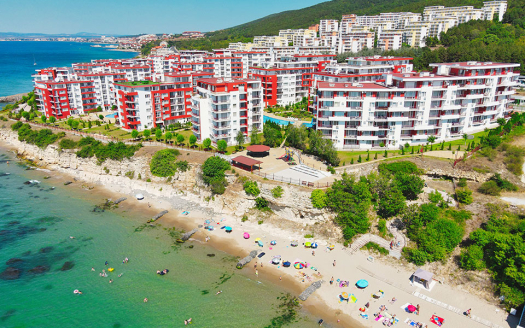 Трёхкомнатная квартира — комплекс «Marina Fort Noks», Святой Влас ID: 93764