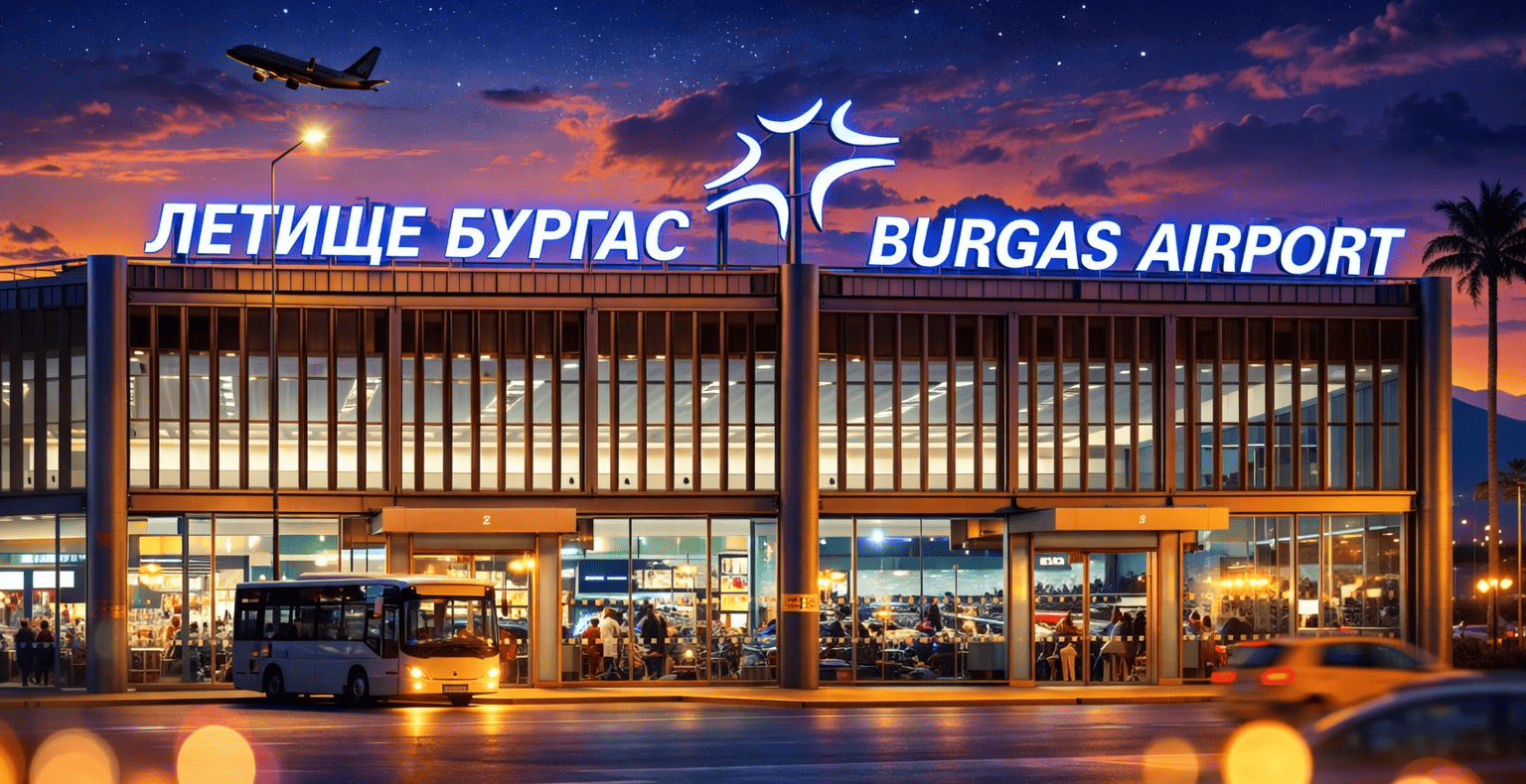 аэропорт Бургас после реконструкции 2026