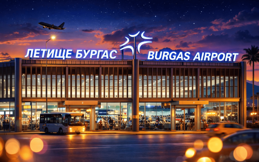 аэропорт Бургас после реконструкции 2026