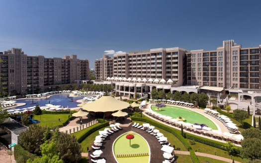 Двухкомнатная квартира с видом на горы — комплекс «Barceló Royal Beach», Солнечный берег ID: 91543