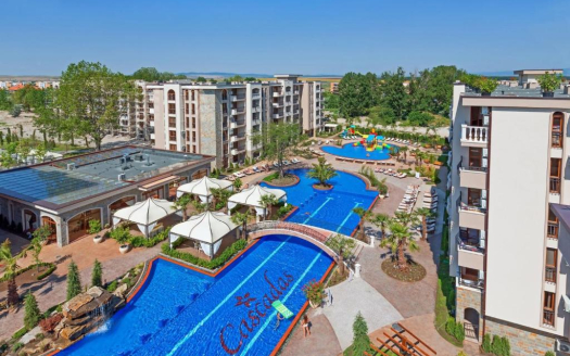 Студия — комплекс «Cascadas Family Resort», Солнечный берег ID: 97182