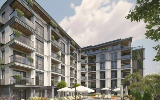 Двухкомнатная квартира — комплекс «Emilia Romana Verde 2», Солнечный берег ID: 99054
