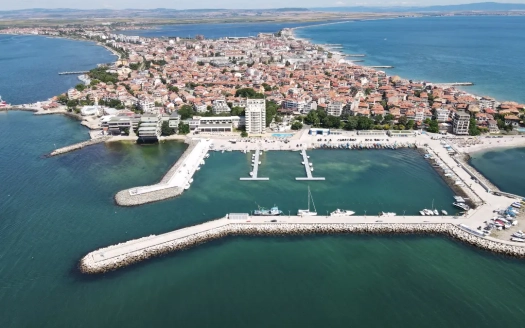 Двухкомнатная квартира на первой линии — комплекс «Marina Beach», Поморие ID: 94003