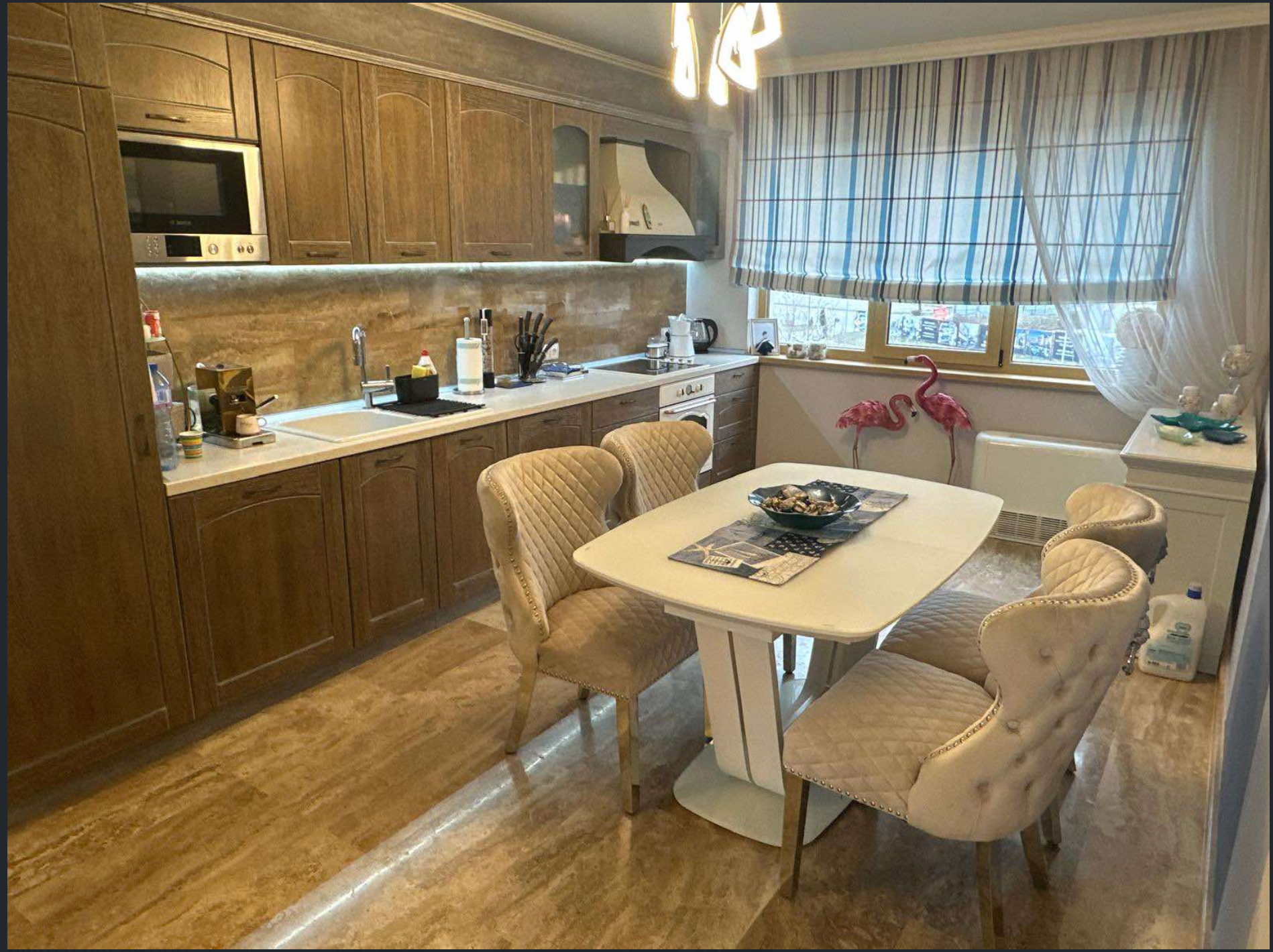 Трёхкомнатная квартира с видом на море и горы в комплексе Villa Florence, Святой Влас ID: 103846 - фото 3