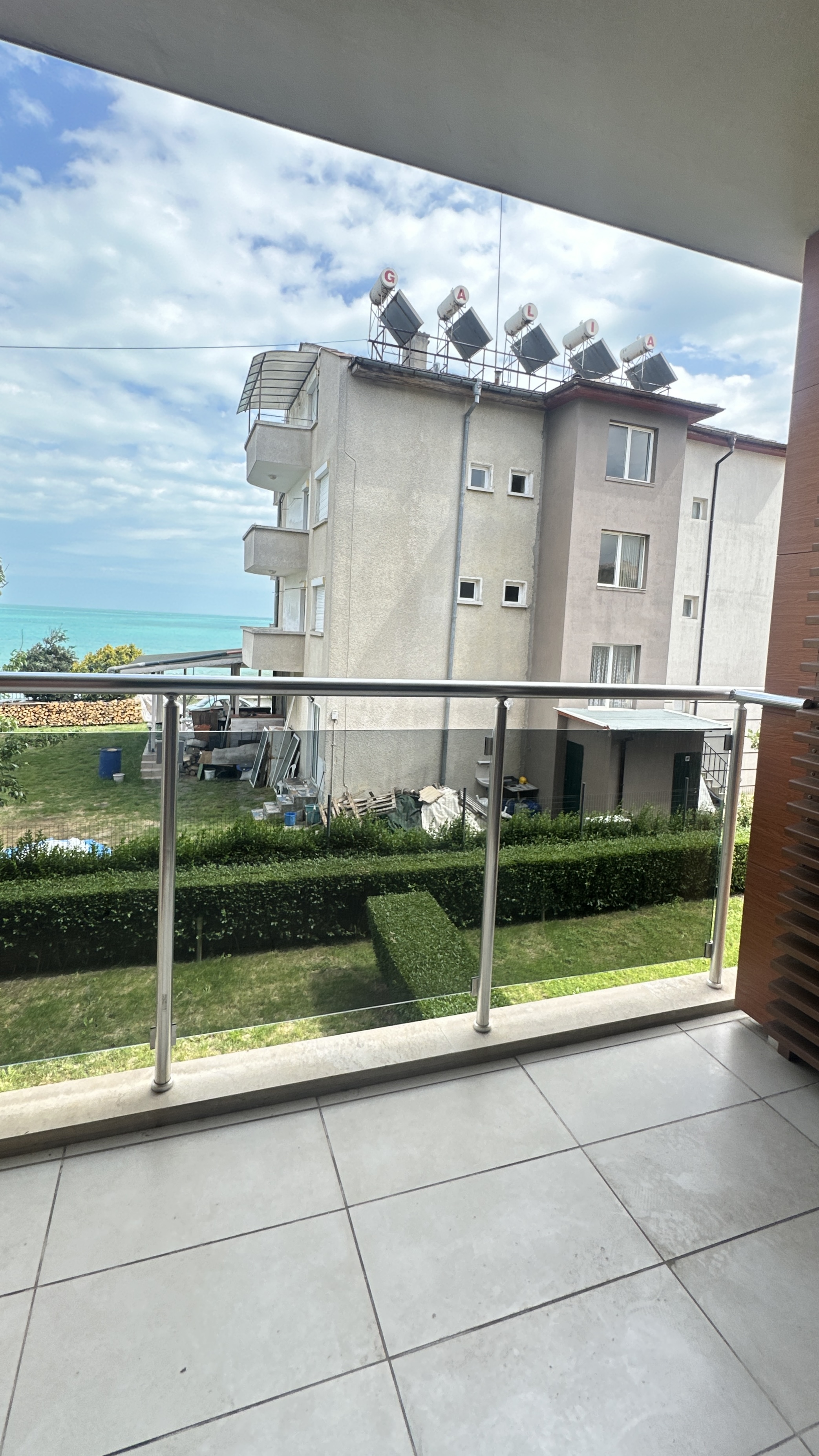 Двухкомнатная квартира с видом на море в комплексе Portofino, Равда ID: 103622 - фото 12
