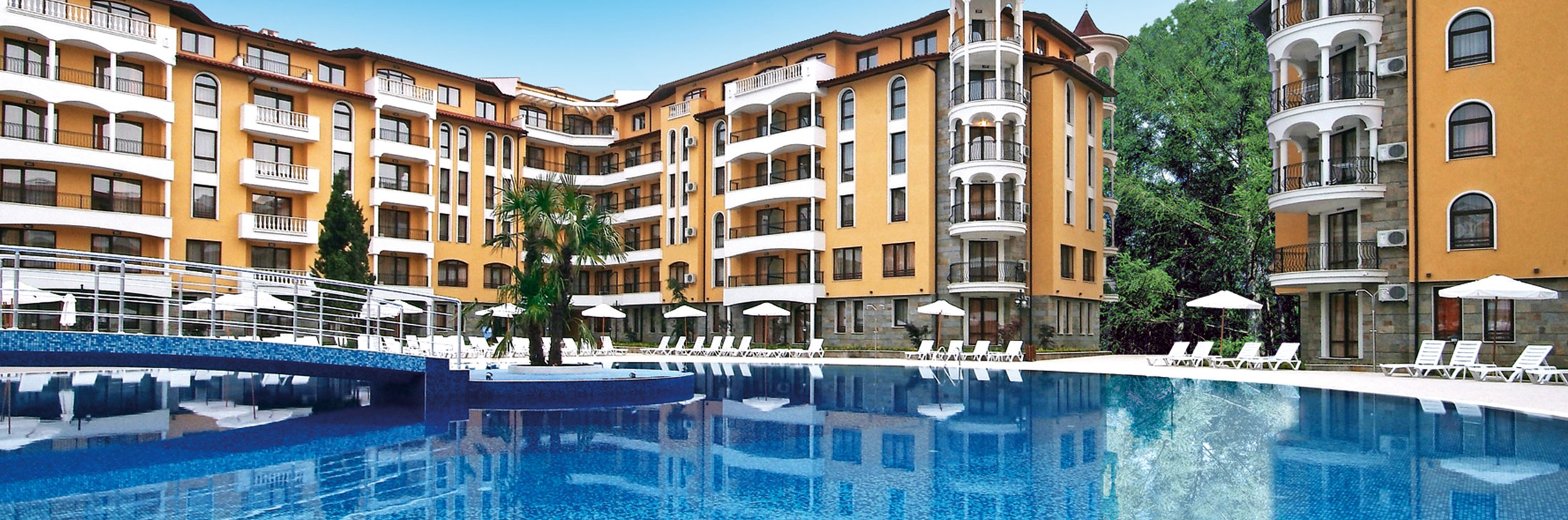 Трёхкомнатная квартира в комплексе Royal Sun, Солнечный Берег ID: 100241 - фото 1