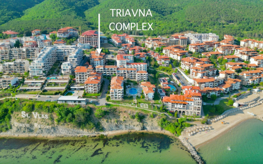 Двухкомнатная квартира в 50 метрах от моря в Tryavna Beach, Святой Влас ID: 101468