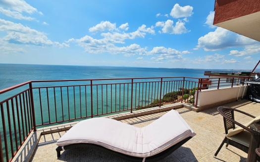 Трёхкомнатная квартира с захватывающей панорамой моря в Panorama Fort Beach, Святой Влас ID: 100815