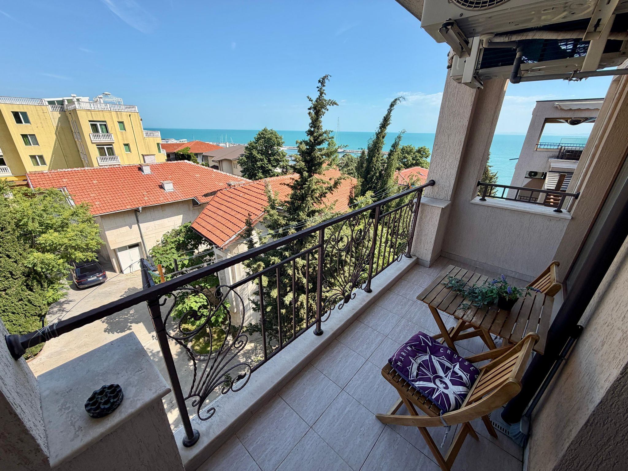 Двухкомнатная квартира на первой линии в комплексе Porto Paradiso, Святой Влас ID: 100115 - фото 3