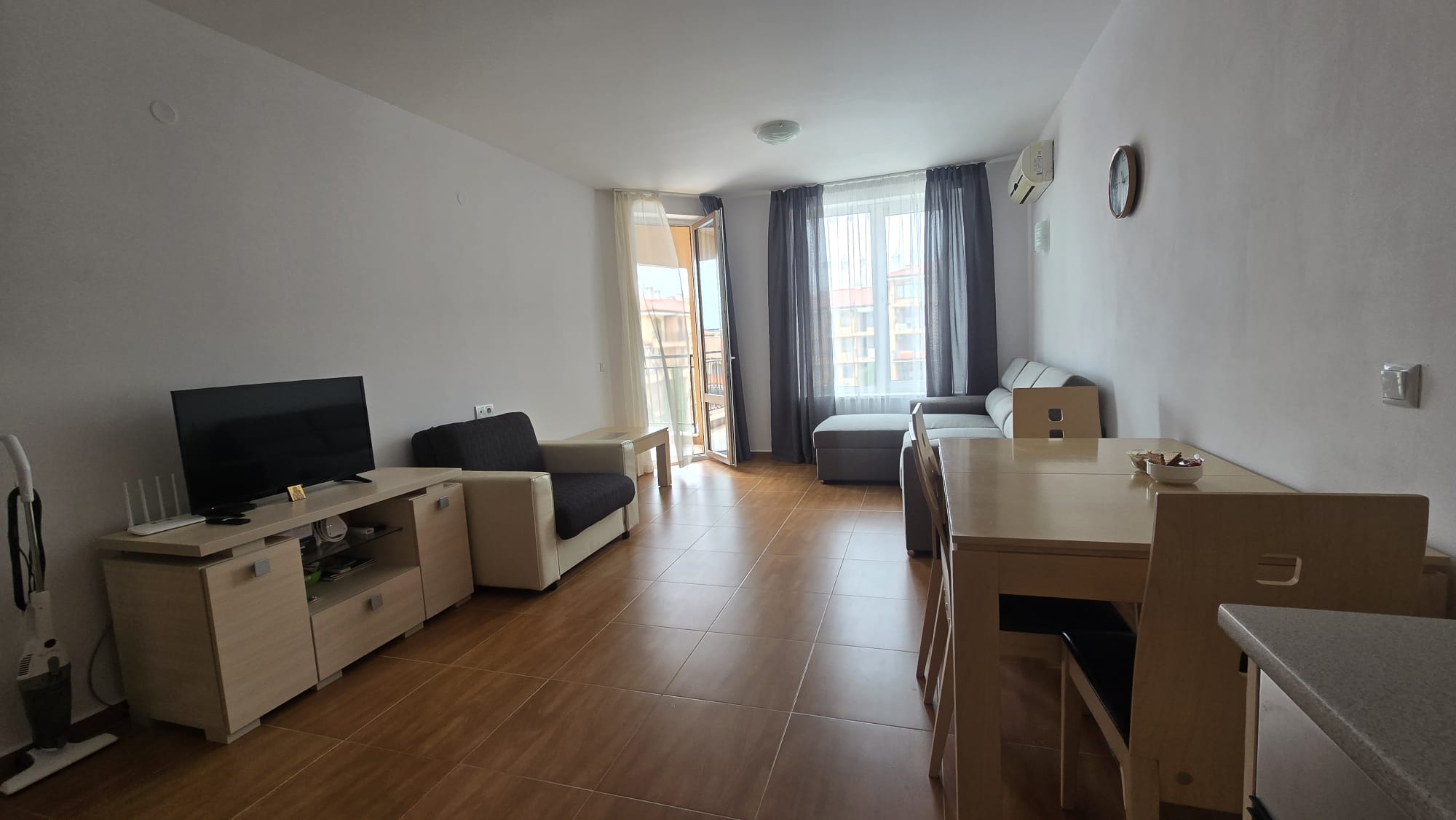Двухкомнатная квартира с видом на бассейн в Panorama Dreams, Святой Влас ID: 100149 - фото 7 Двухкомнатная квартира с видом на бассейн в Panorama Dreams, Святой Влас ID: 100149 - фото 7