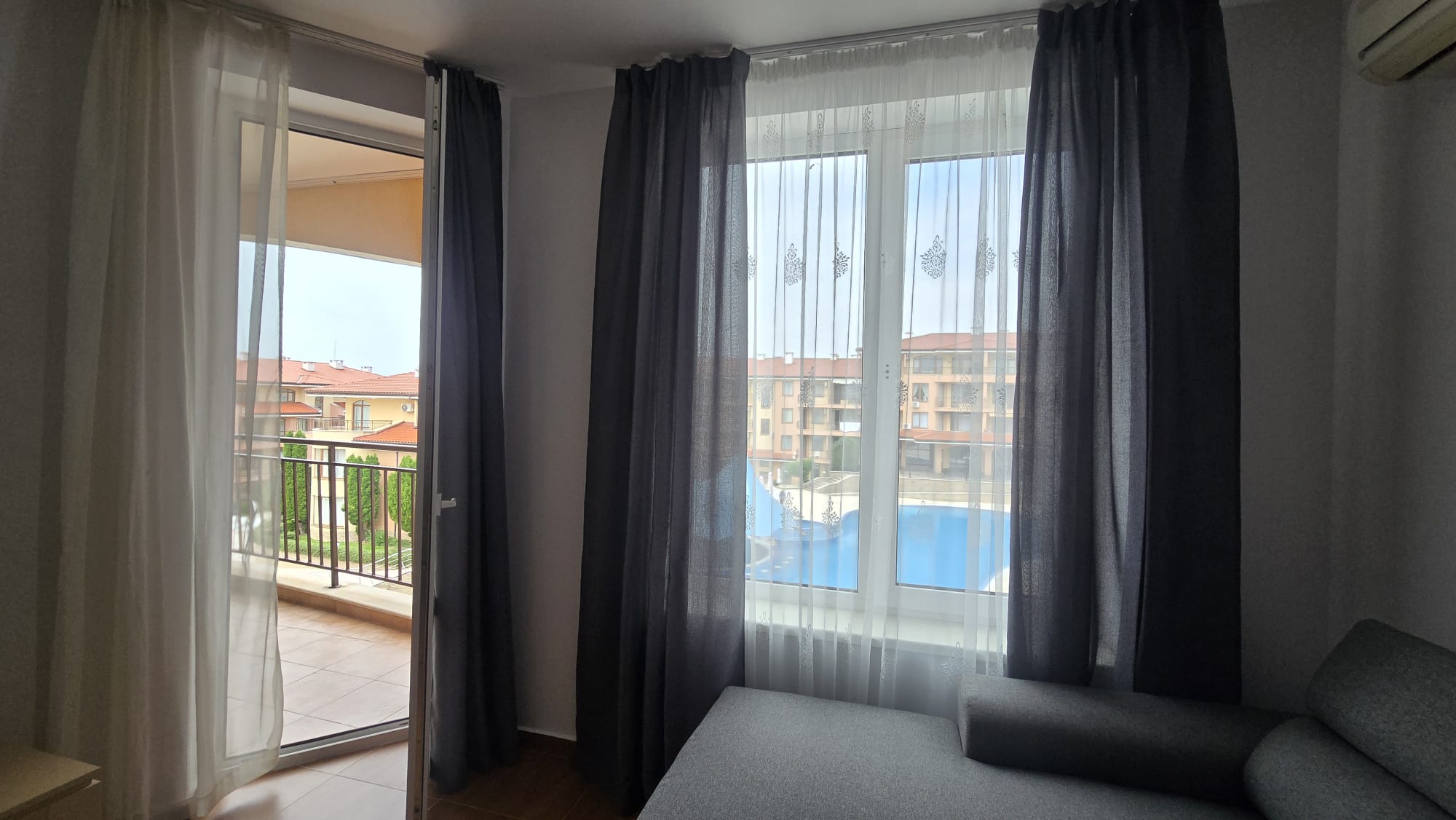 Двухкомнатная квартира с видом на бассейн в Panorama Dreams, Святой Влас ID: 100149 - фото 14 Двухкомнатная квартира с видом на бассейн в Panorama Dreams, Святой Влас ID: 100149 - фото 14