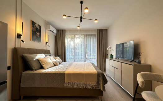Студия с новым ремонтом в комплексе Panorama Bay 2, Святой Влас ID: 102891
