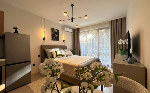 Студия с новым ремонтом в комплексе Panorama Bay 2, Святой Влас ID: 102891