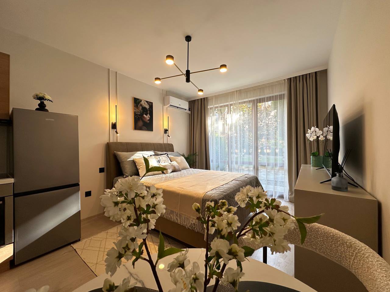 Студия с новым  ремонтом в комплексе Panorama Bay 2, Святой Влас ID: 102891 - фото 1