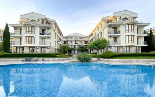 Двухкомнатная квартира с видом на море в комплексе Royal Bay, Святой Влас ID: 103067