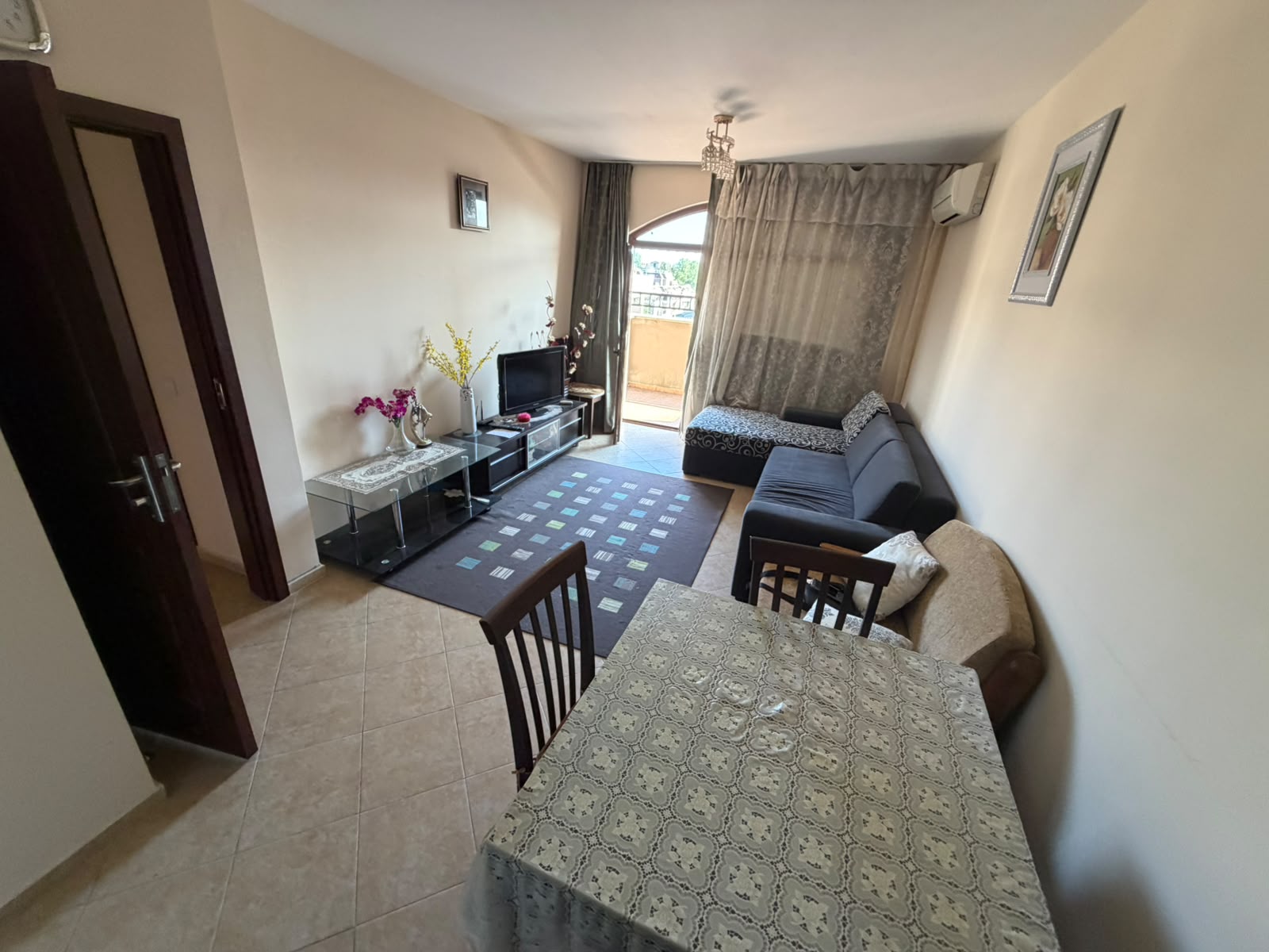 Двухкомнатная квартира с видом на бассейн в комплексе Cascadas Family Resort, Солнечный Берег ID: 103887 - фото 2