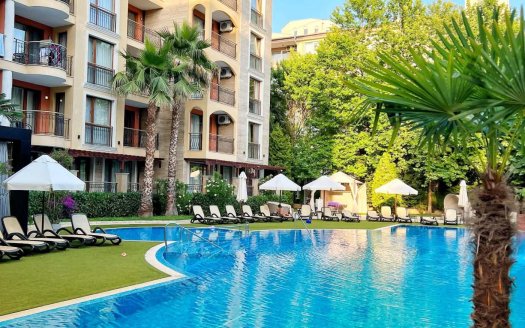 Уютная студия в популярном комплексе Harmony Suites 2, Солнечный берег ID: 106851