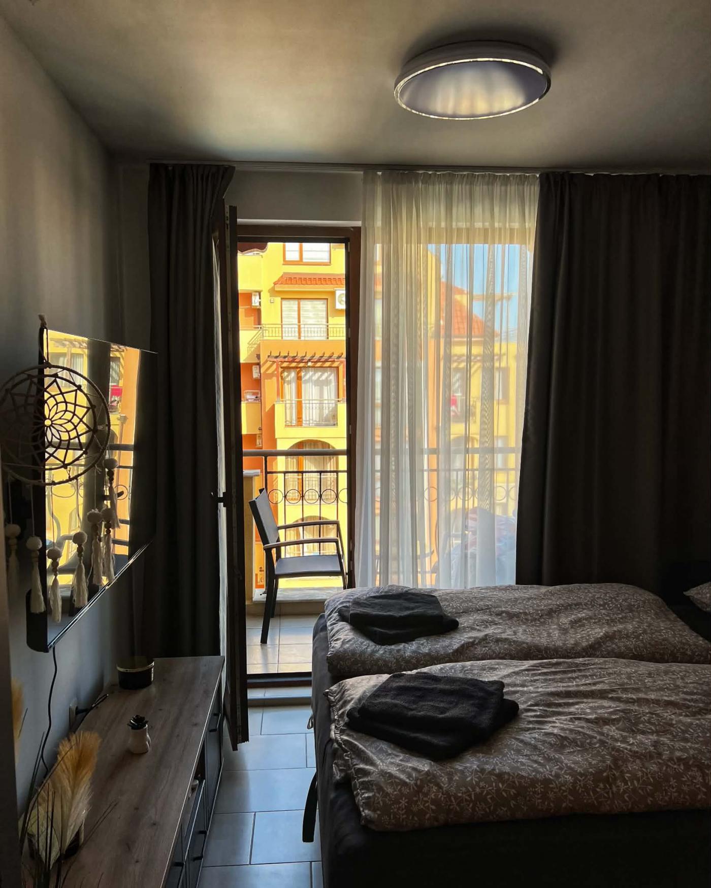 Уютная студия в популярном комплексе Harmony Suites 2, Солнечный берег ID: 106851 - фото 4