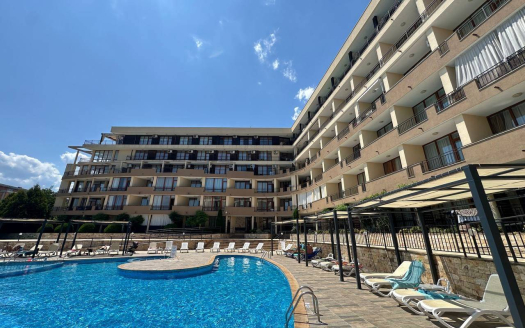 Двухкомнатная квартира с видом на море и горы в комплексе Luxor, Святой Влас ID: 105385