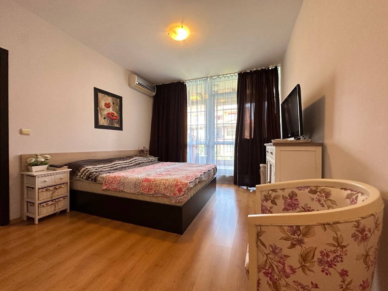 Двухкомнатная квартира с видом на море и горы в комплексе Luxor, Святой Влас ID: 105385 - фото 1