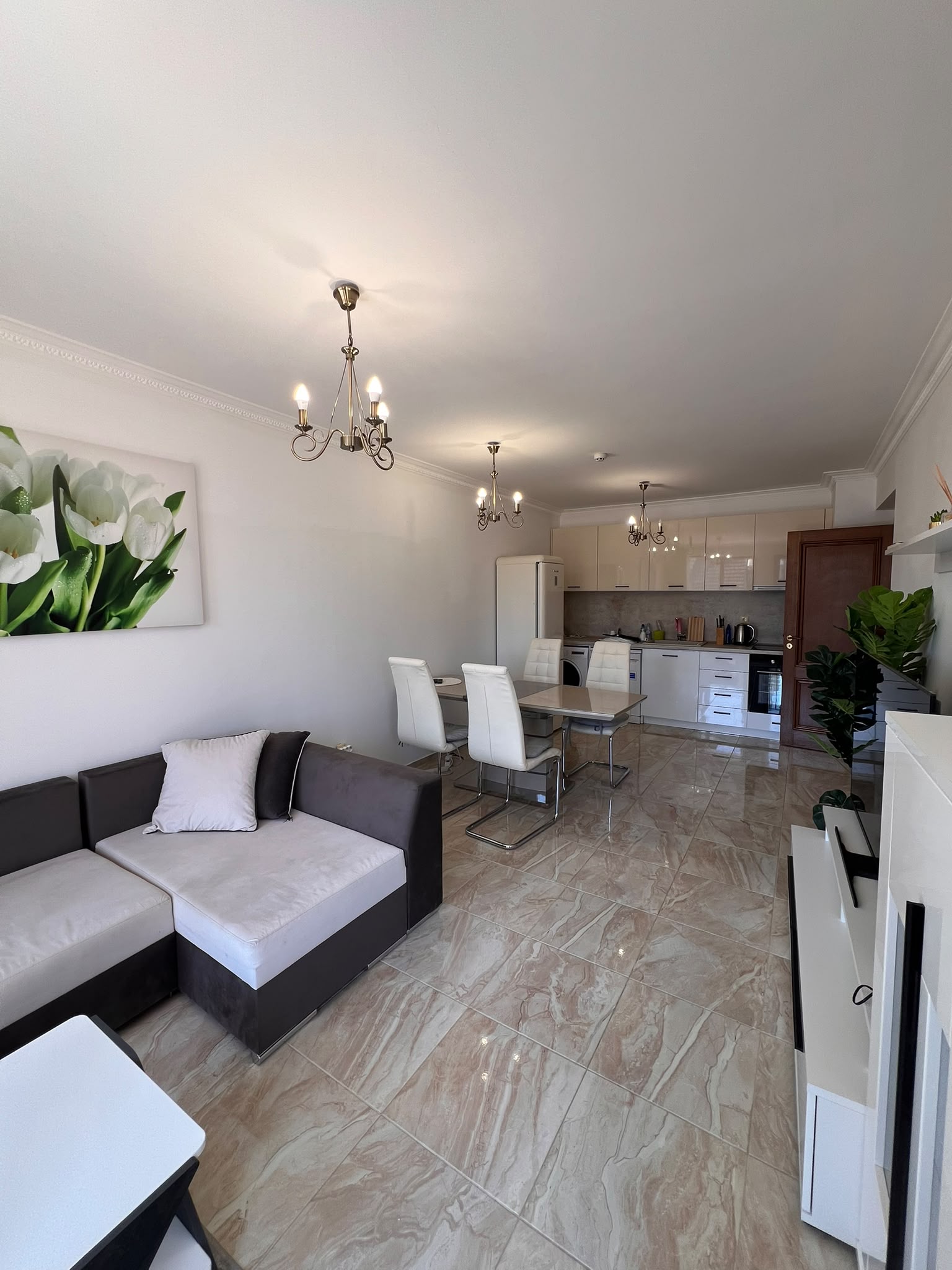 Трехкомнатная квартира с видом на море и горы в комплексе Porto Paradiso, Святой Влас ID: 106487 - фото 2