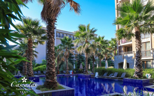 Студия в одном из лучших комплексов Солнечного Берега, Cascadas Family Resort ID: 105223