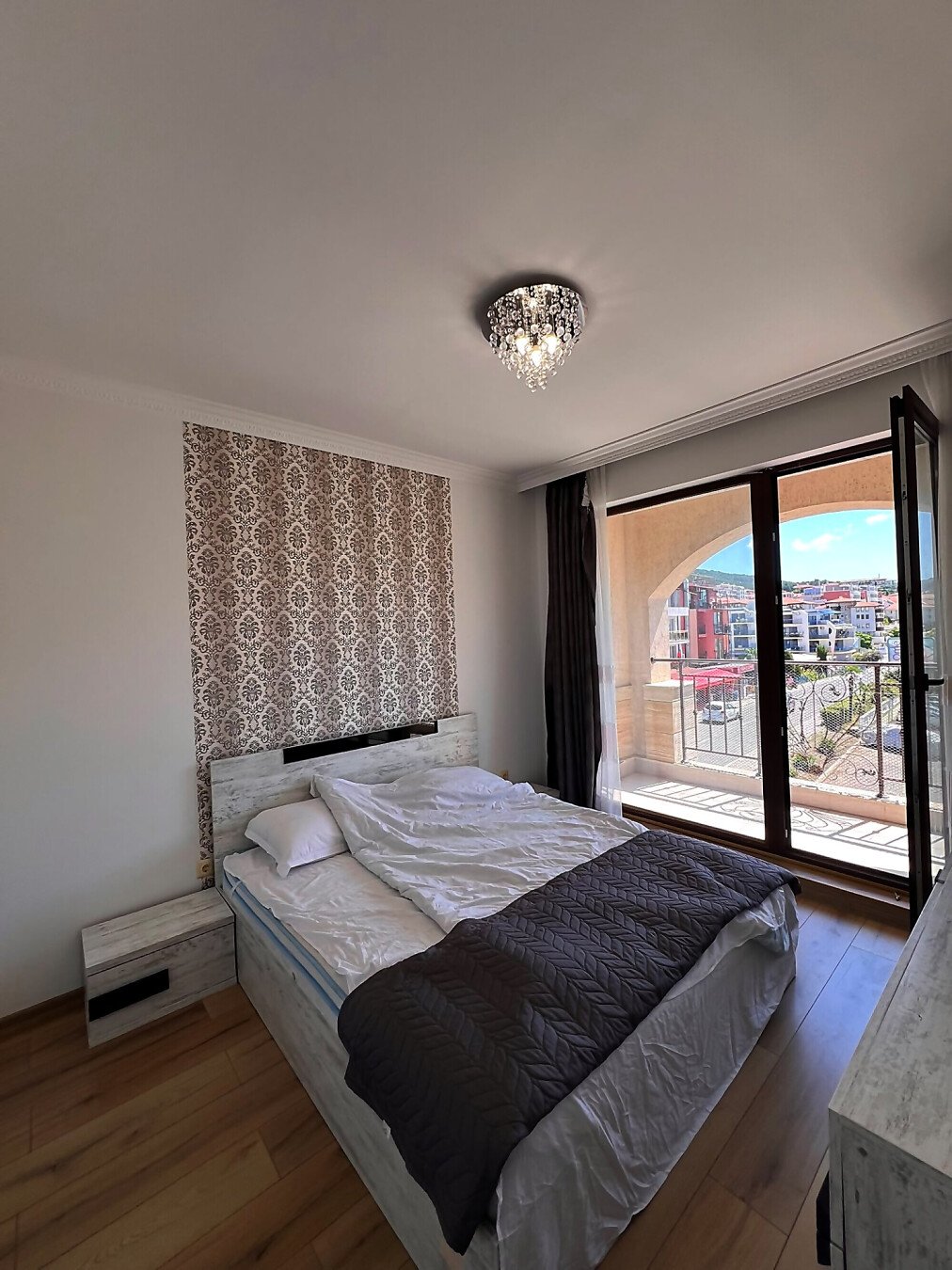 Трехкомнатная квартира с видом на море и горы в комплексе Porto Paradiso, Святой Влас ID: 106487 - фото 4
