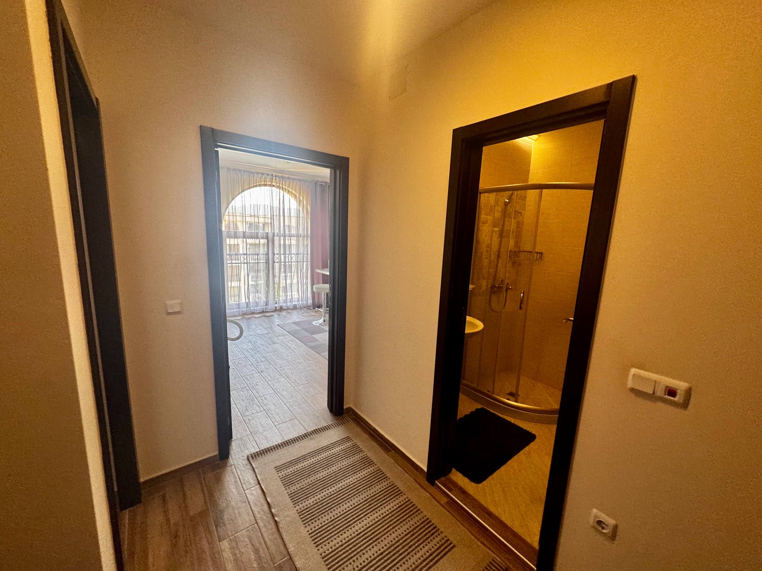 Двухкомнатная квартира с видом на бассейн в комплексе Cascadas Family Resort  (блок 8), Солнечный Берег ID: 105434 - фото 7