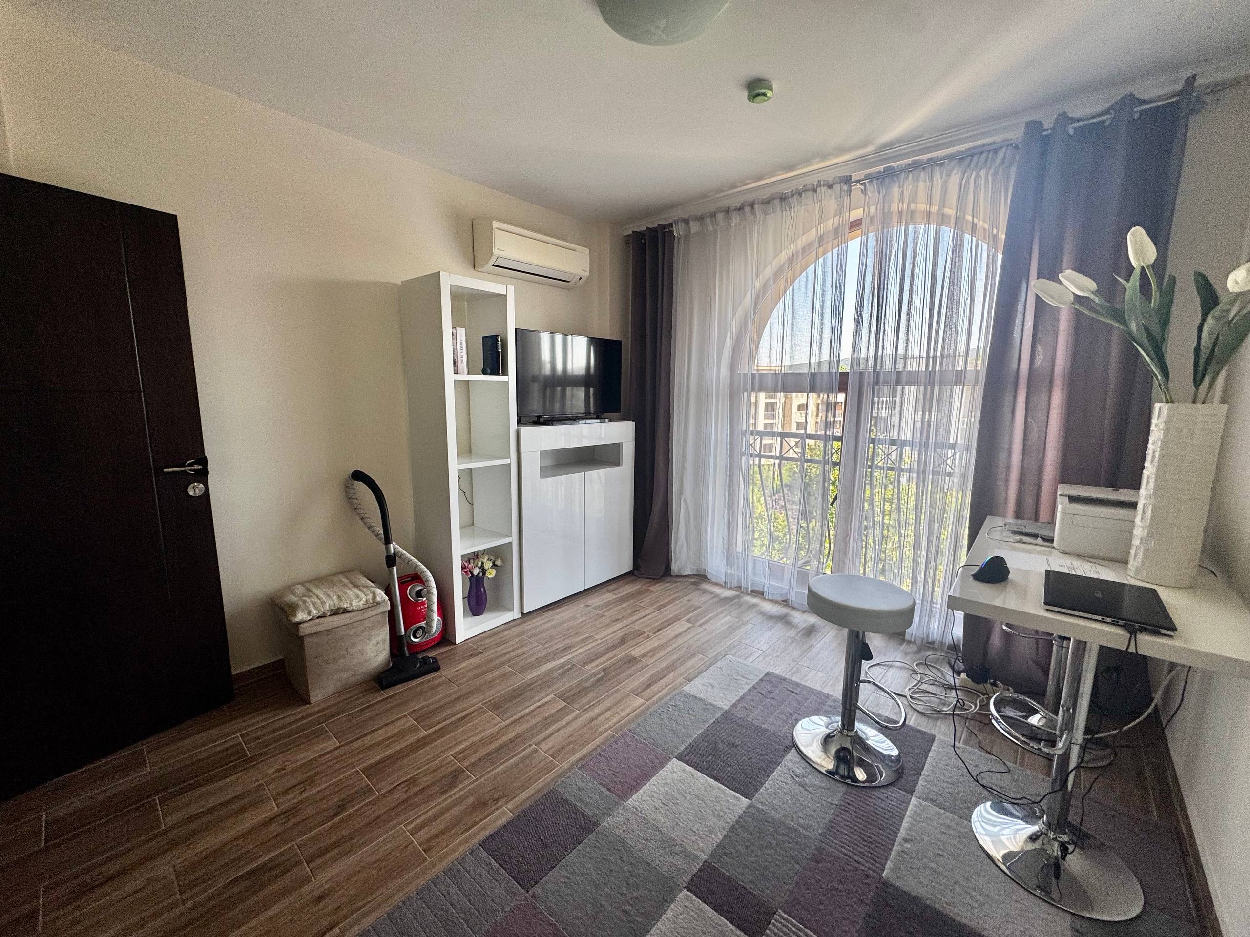 Двухкомнатная квартира с видом на бассейн в комплексе Cascadas Family Resort  (блок 8), Солнечный Берег ID: 105434 - фото 3