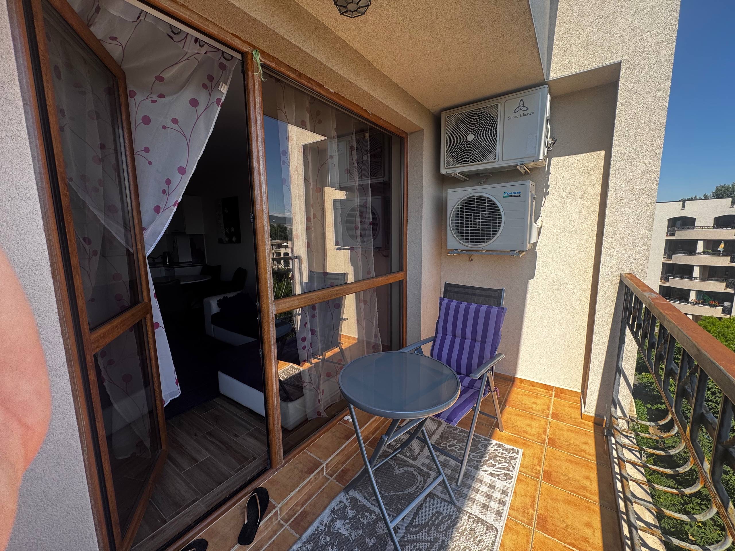 Двухкомнатная квартира с видом на бассейн в комплексе Cascadas Family Resort  (блок 8), Солнечный Берег ID: 105434 - фото 18